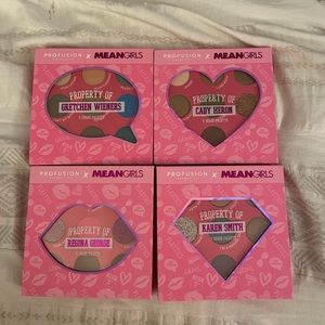 BRAND NEW Mean Girls Eyeshadow Palette Bundle